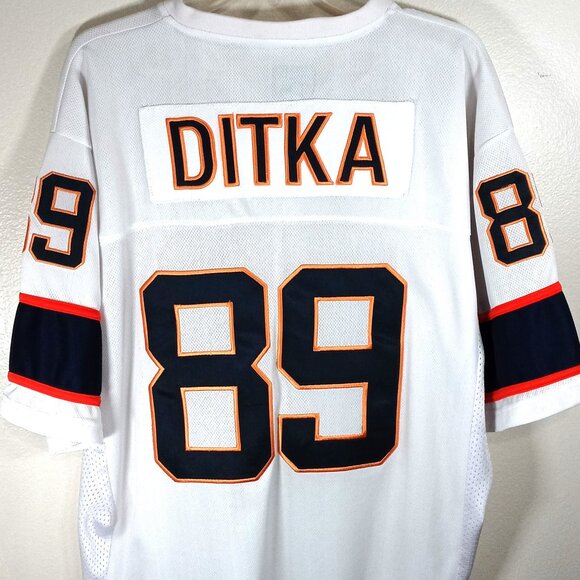 Chicago Bears #89 Mike Ditka Jersey Size Large Gridiron Greats Classics White - Picture 1 of 13